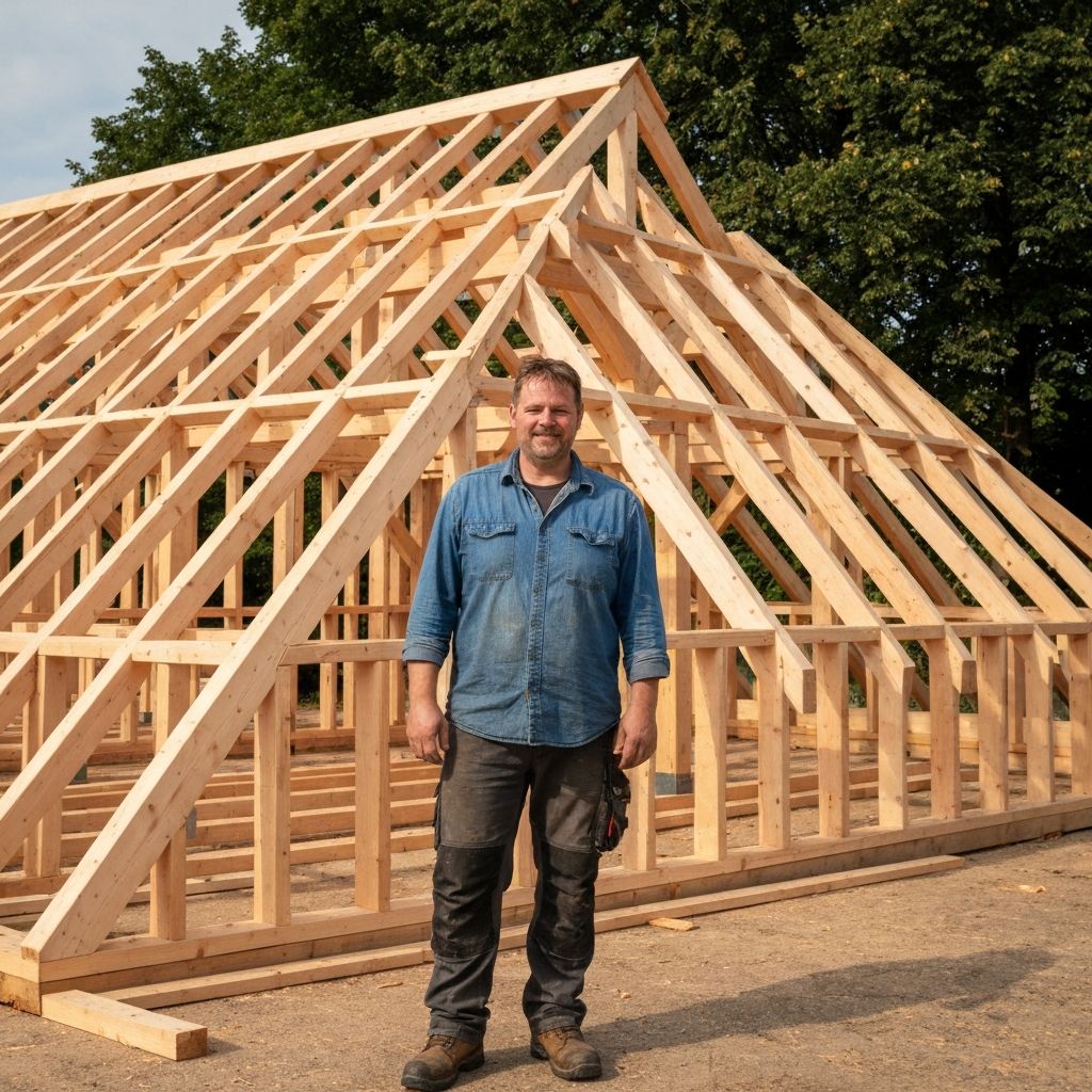 Zimmermeister Christof Feifel