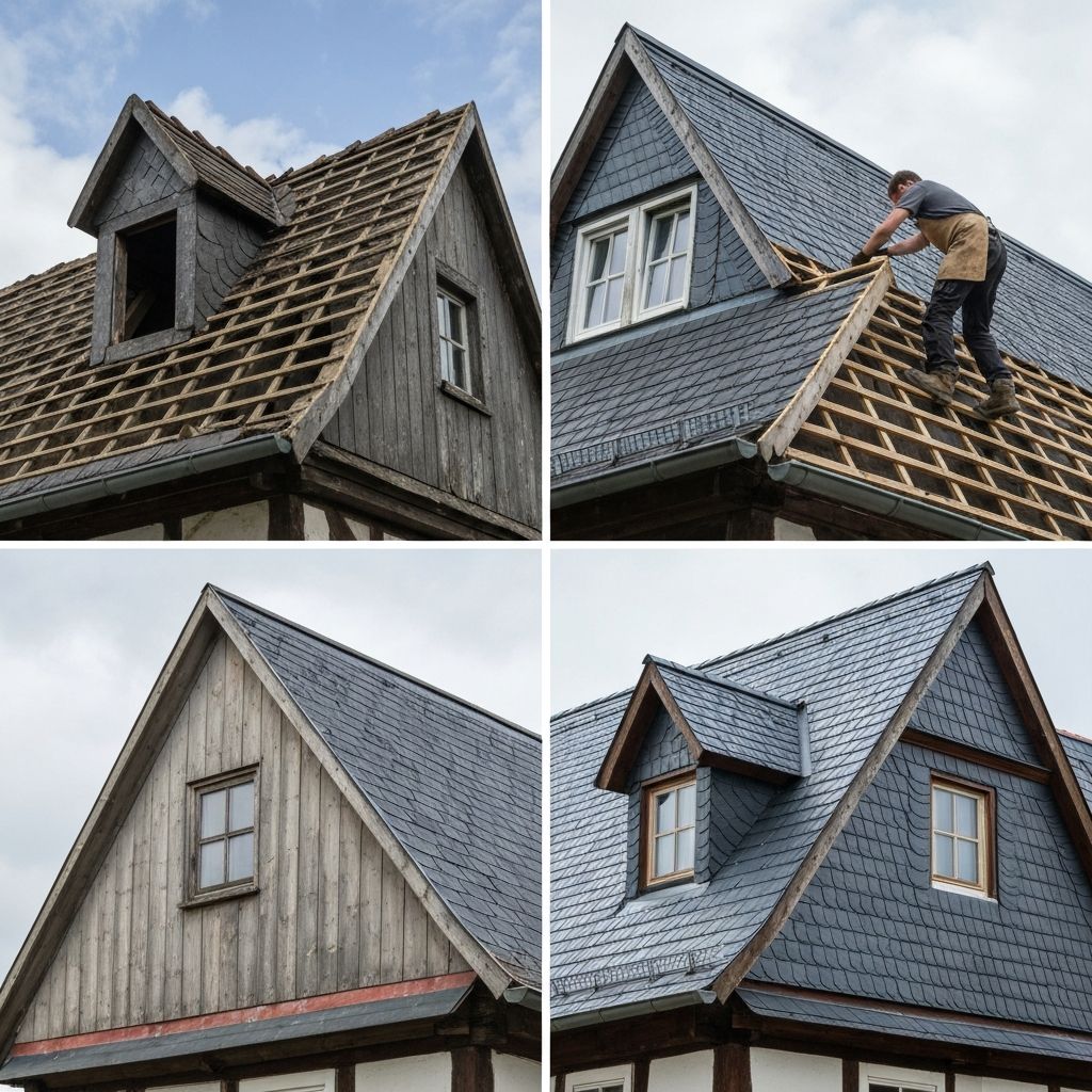 Dachsanierung an einem Altbau